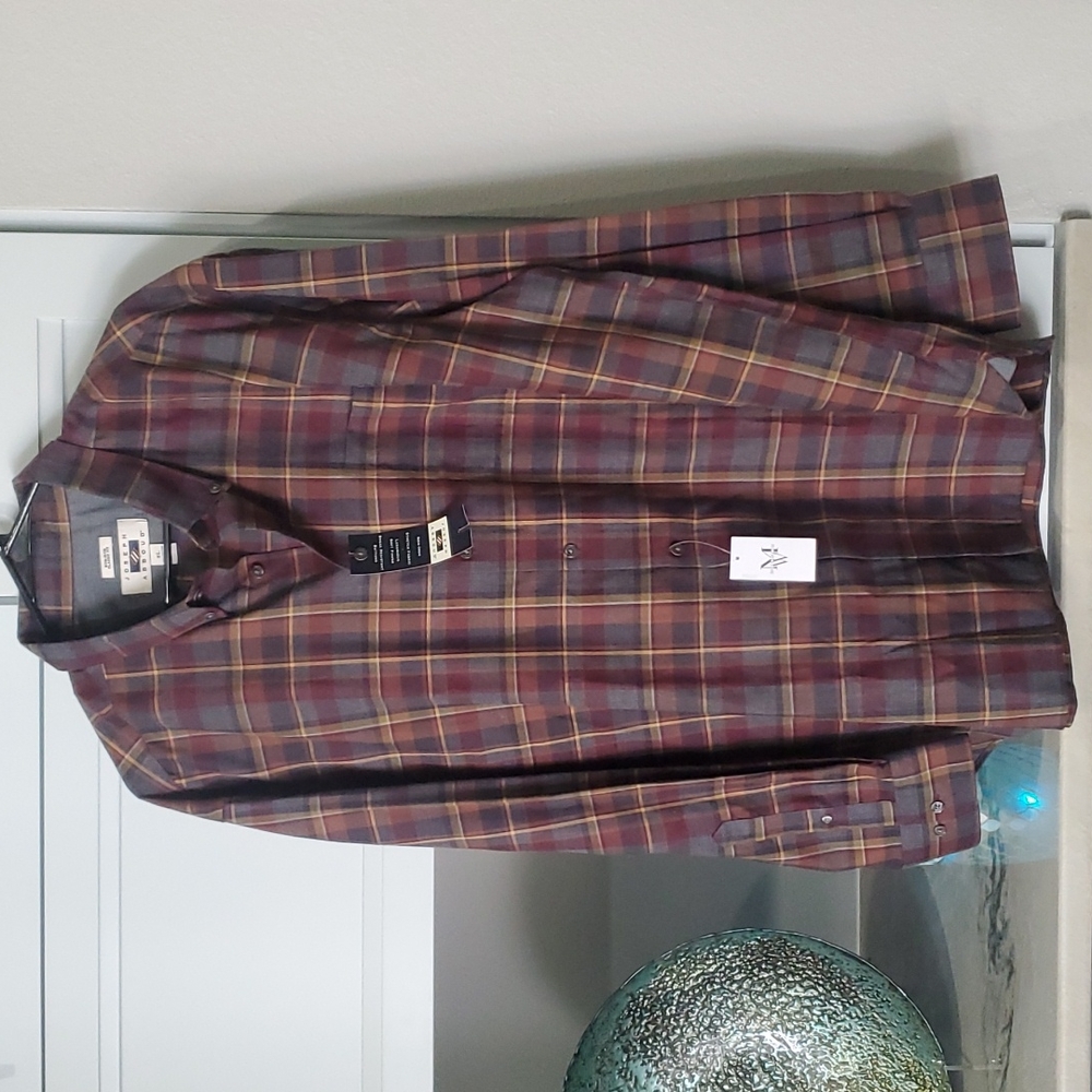 Joseph Abbound plaid shirt size Large and XL NWT. PERFECT fall shirt!